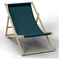 HAGO Liegestuhl Dunkelgrün Liege Stuhl Strand Strandliege Sonnenliege Gartenliege Klappstuhl Lounge Chill 2 Stück
