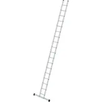 MUNK Günzburger Steigtechnik MUNK Anlegeleiter B35 mit Traverse 18 Sprossen
