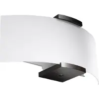 Sollux Wandleuchte EMILIO 2xE14 10W Holz/Glas 14x14x33cm