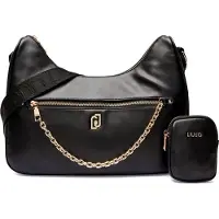 Liu Jo LIU-JO Hobo Handtasche Modell M, Schwarz