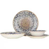 Bonna Geschirrset (Medium) - Alhambra - 24 teilig - 6 Personen - Porzellan