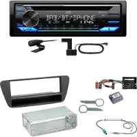 JVC KD-DB922BT Bluetooth Digitalradio Einbauset für Audi Q3 8U