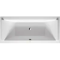 Duravit Badewanne Starck 180 x 80 x 60 cm 2 Rückenschrägen, Einbauversion, weiß, 700338000000000