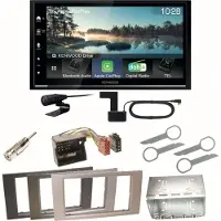 Kenwood DMX7722DABS Android Auto Einbauset für Ford Focus C-Max Fiesta Transit