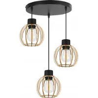 Light11 HOME Moderne Led-Deckenhängelampe Aus Holz