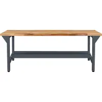 Proregal Werkbank Giant Rhino Plus | HxBxT 84x200x70cm | Traglast 500kg | Anthrazitgrau