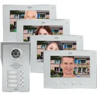 Elro DV4000 Video Türsprechanlage, 1080P Full HD Kamera, 4-Draht Kabel