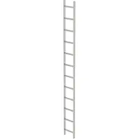 MUNK Günzburger Steigtechnik MUNK Schachtleiter aus Edelstahl 300mm breit 12 Sprossen 3,36m lang