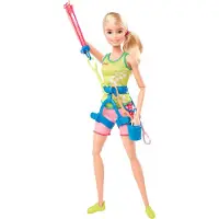 Barbie Berufe Sport bewegliche Kletter Puppe, Geschenk und Spielzeug ab 3 Jahren