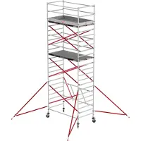 Altrex RS Tower 55 ohne Safe-Quick 7,8m Arbeitshöhe Holz-Plattform 1,85m