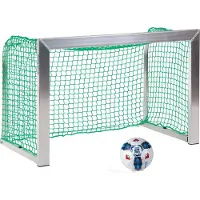 Sport-Thieme Mini-Fußballtor "Training", Inkl. Netz, grün (MW 4,5 cm), 1,20x0,80 m, Tortiefe 0,70 m