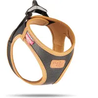 Curli Vegan Apple Leather Geschirr - Schwarz - 3XS