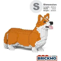 Jekca Bricks Welsh Corgi 02-M01 ST19WC02-M01B