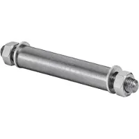 BS Rollen Achsmaterial für pannensichere Schubkarrenräder Typ Capito, Achse 20x150 mm