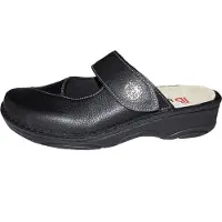 Berkemann 03457 Heliane - Damen Pantolette - 982-Schwarz, Größe:40 2/3 EU
