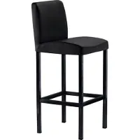 Mayer Barstuhl Sitzmöbel 1154 40 x 45 x 94 cm Stahl schwarz/anthrazit