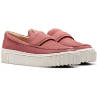Clarks Damen Mokassins CL26176652 Farbe: Rosa Größe: 41