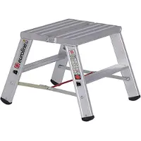 Euroline Premium 30581 Stufenstehleiter breit 2x2 Stufen
