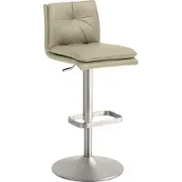 Mayer Barstuhl Sitzmöbel 1211 44 x 47 x 80 cm Stahl chrom matt/taupe