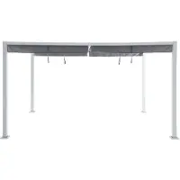 Hespéride Laubenplane "zalya" schiefer 2,9x1,9m für laube "zalya" 4x3m -