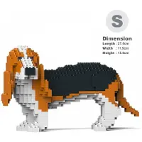 Jekca Bricks Basset Hound 01-M01 ST19PT59-M01