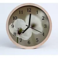 Tulup Holzuhr 20fi cm wanduhr - stilvoller Mak