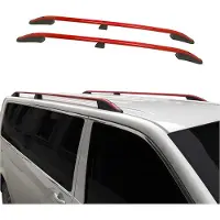 Omac Dachreling Dachgepäckträger für Mercedes Vito W639 2003-2014 L1 Kurzer Alu Rot