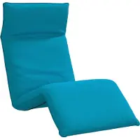 Syfax Sonnenliege Klappbar Hellblau 175x54x8,5 cm Oxford-Gewebe