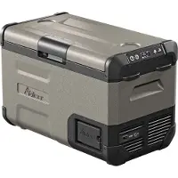 Yolco FCX25 Cream Kompressor Kühlbox 25L – Auto & Camping Kühlschrank mit Kühl- & Gefrierfunktion, 12/24V & 230V
