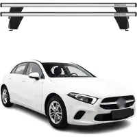 Omac Menabo Dachträger Grundtäger für Mercedes A Klasse W177 2018-2025 75kg Silber 2x