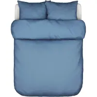 Marc O'Polo Marc O' Polo Renforcé-Bettwäsche-Garnitur Senja Farbe Space blue Größe 155x220+80x80