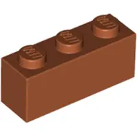 LEGO 50 Stück 3622 Stein Brick 1x3 Part Basic Steine 50 Dunkles Orange