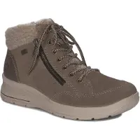 Rieker Schuhe Botki Damskie Skórzane Ocieplane L770124
