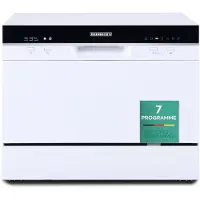 Heinrich´s tragbarer Mini Geschirrspüler, Spülmaschine, Tischgeschirrspüler mit 6,5L Verbrauch, nur mit Wasseranschluss nutzbar, klein+ freistehend