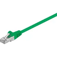 Goobay Netzwerkkabel CAT 5e SFTP in grün 50m