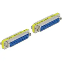 DeLOCK D-Sub HD 50 Pin Gender Changer Buchse zu Buchse, D-Sub 50pin, D-Sub 50pin, Silber