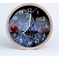 Tulup Holzuhr 30fi cm wanduhr - Natur