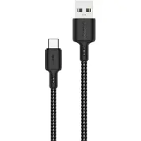 Andoer Oraimo OCD-C29N Braid Triple 1.5M Nylon geflochtenes 2.1A Ladekabel