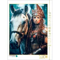 CALVENDO Puzzle Fantasy Queen | 1000 Teile Lege-Größe 64x48cm Foto-Puzzle für glückliche Stunden