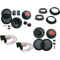 DSX JBL Lautsprecher Set für VW Touran 1T Bj 03-15 Tür vorne hinten 510 Watt