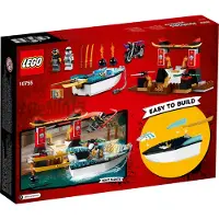 LEGO Juniors Zanes Verfolgungsjagd mit dem Ninjaboot 10755