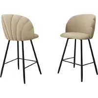 Mirjan 24 Barhocker K99 H, Wohnzimmer Sitzhocker, Beine aus Metall, Esszimmer Kollektion (Farbe: Royal Velvet 03)