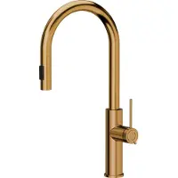 Quadron Küchenarmatur Quadron Jennifer Q Line Slim SteelQ stehend kupfer (84818011)
