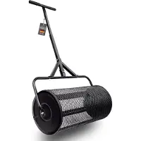Grafner Kompoststreuer, Breite 60cm, 68L Volumen, Rasenstreuer, mit seitlichen Verschlüssen Dünger, Saat, Torf, RasenGartenstreuer Düngerstreuer