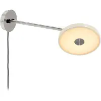 UMAGE Asteria Long LED-Wandlampe, weiß, Stahl, Stecker - , Asteria Long, dimmbar, Weiß, für Wohnzimmer, Metall, Design