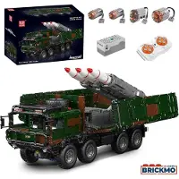 Mould King 8x4 RC Raketen-LKW Militär Militärgrün 20045