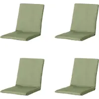 Madison Stapelstuhlauflage Basic green 97x49x4,5 cm