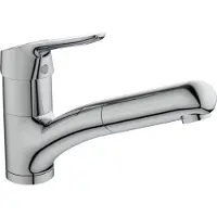 Ideal standard Küchenarmatur Ceraflex BlueStart mit 1-Funktionsbrause, Ausladung 210mm BC143AA Chrom