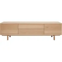 Miliboo - Skandinavisches TV-Möbel aus hellem Holz B180cm SID