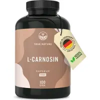 True Nature L-Carnosin Kapseln - Veganes Antioxidans, Made in Germany 100 St